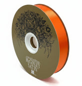 #5 McGinley Satin Acetate Ribbon Non Wired: Orange (100 Yards)