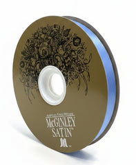 #3 McGinley Satin Acetate Ribbon Non Wired: Columbia Blue (100 Yards)