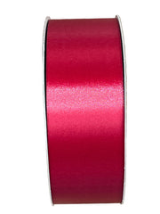 #16 Satin Acetate Ribbon Non Wired: Holiday Red (100 Yards)