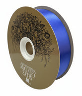 #9 McGinley Satin Acetate Ribbon Non Wired: Royal Blue (100 Yards)