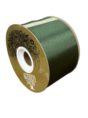#40 McGinley Satin Acetate Ribbon Non Wired: Hunter Green (100 Yards)