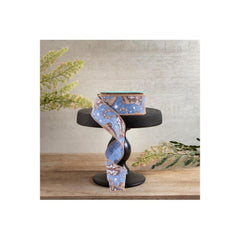 1.5" Cowboy Boots Ribbon: Blue (10 Yards)