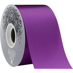 #16 Satin Acetate Ribbon Non Wired: Purple (100 Yards)