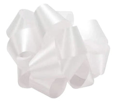 #40 Satin Acetate Ribbon Non Wired: White (50 Yards)