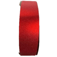 1.5 inch Diamond Dust Ribbon: Red (100 Yards)