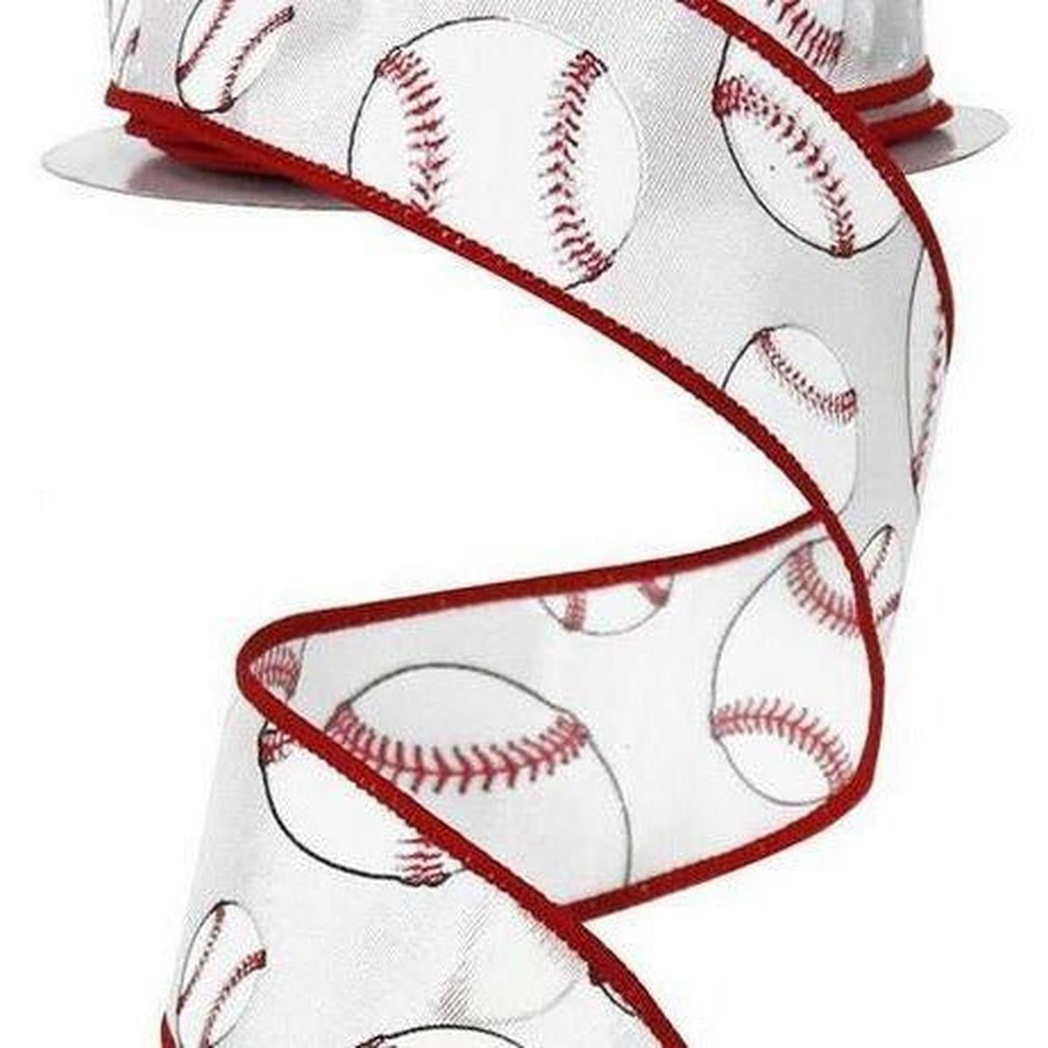 1.5" Baseball Ribbon (10 Yards)