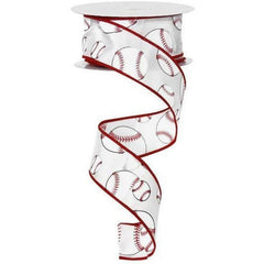 1.5" Baseball Ribbon (10 Yards)