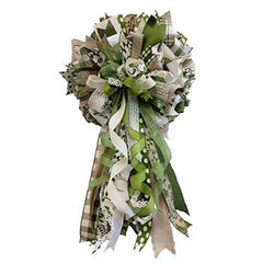 1.5" Royal Burlap Ribbon: Moss Green (10 Yards)