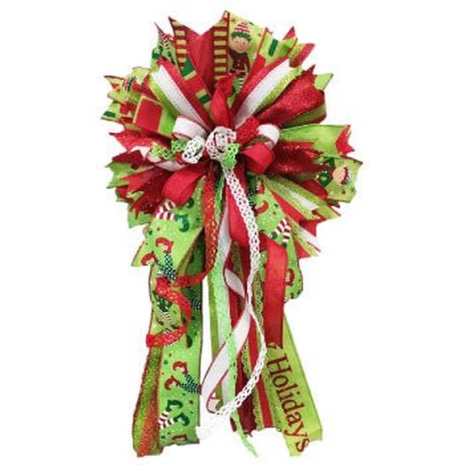 1.5" Royal Faux Burlap Ribbon: Red (10 Yards)