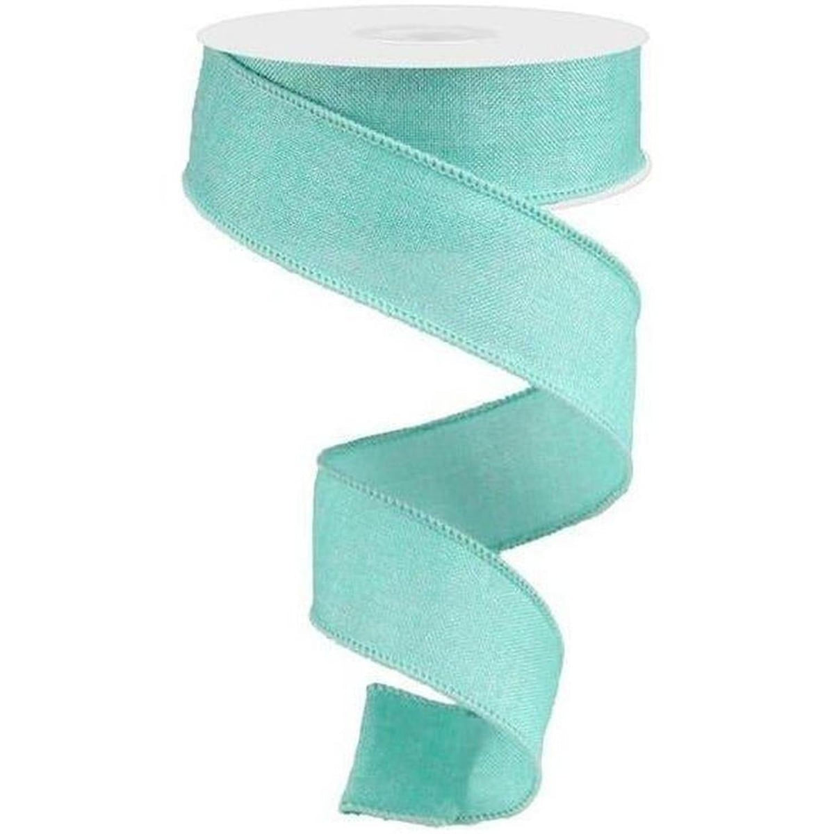 1.5" Shiny Canvas Ribbon: Aquamarine (10 Yards)