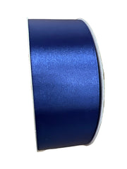 #16 McGinley Satin Acetate Ribbon Non Wired: Navy Blue (100 Yards)