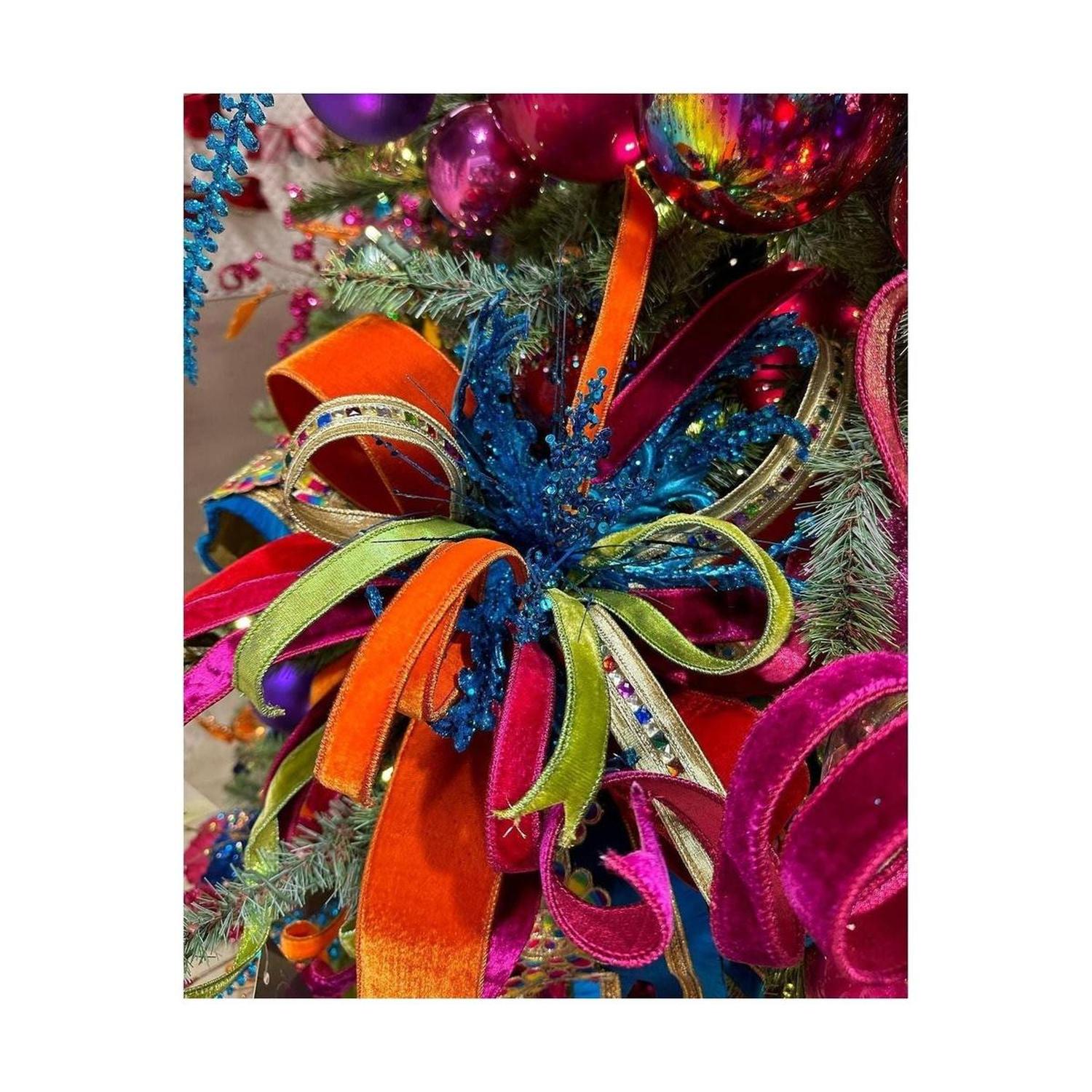 .75" Velvet Luster Ribbon: Hot Pink (10 Yards)