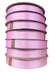 #5 Lustre Satin Ribbon Non Wired: Pink (100 Yards)
