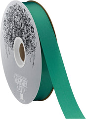 #3 Satin Acetate Ribbon Non Wired: Holiday Green (100 Yards)
