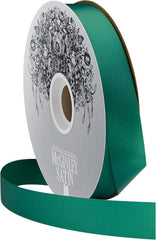 #3 Satin Acetate Ribbon Non Wired: Holiday Green (100 Yards)