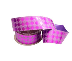 1 5/16 inch Diamondz Glitter Ribbon: Purple (25 Yards)
