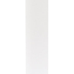 1 3/8in Aqua Satin Non-Wired Ribbon: White (100 Yards)