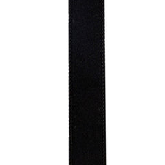 1" Felt Fuzz Petite Ribbon: Black (10 Yards)