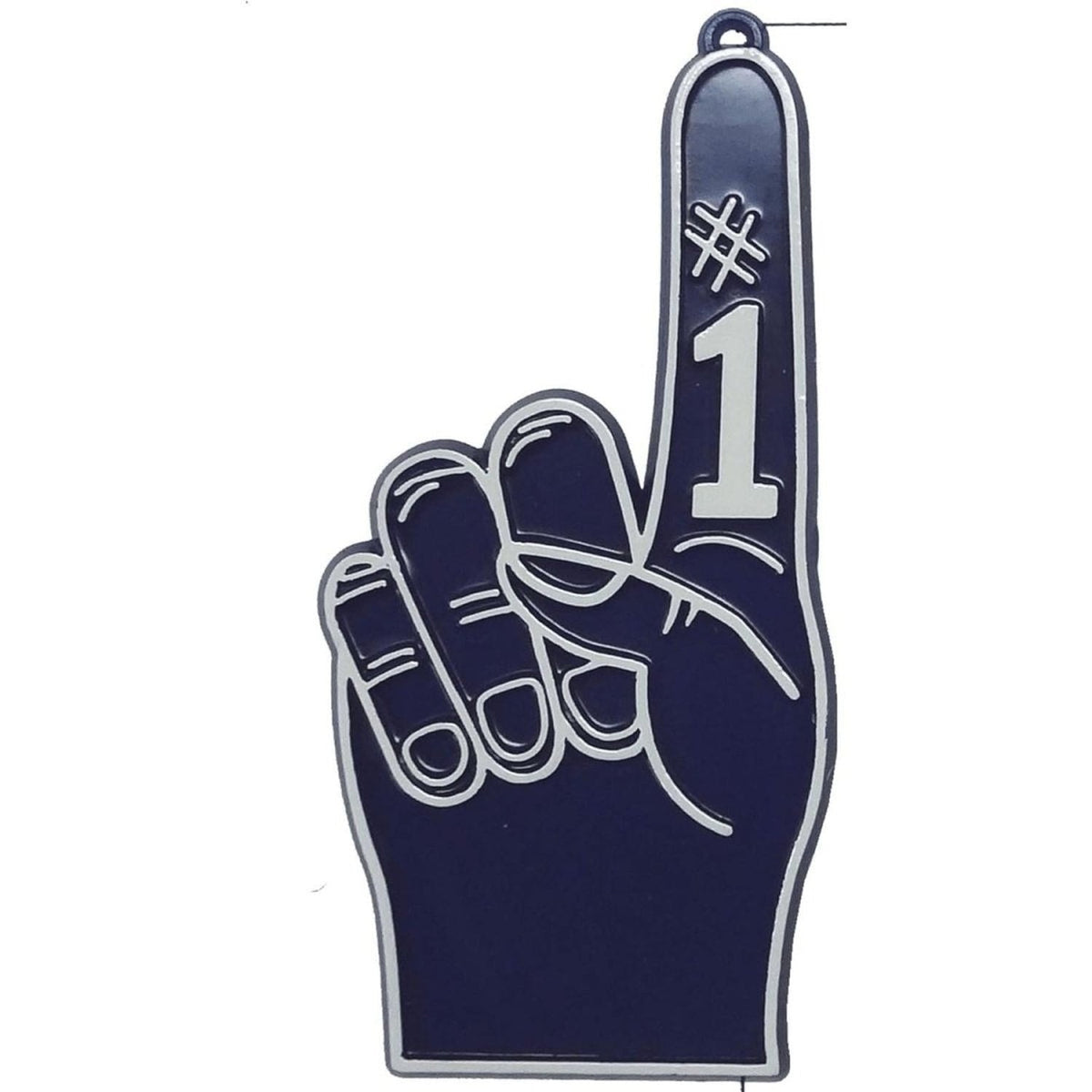 #1 Homecoming Finger Charm: Navy