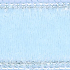 1" Velvet Luster Wired Ribbon: Baby Blue (10 Yards)