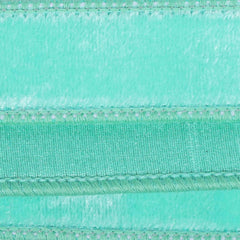 1" Velvet Luster Wired Ribbon: Sea Foam (10 Yards)