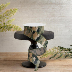 1.5" Camouflage on Royal Ribbon: Camo (10 Yards)