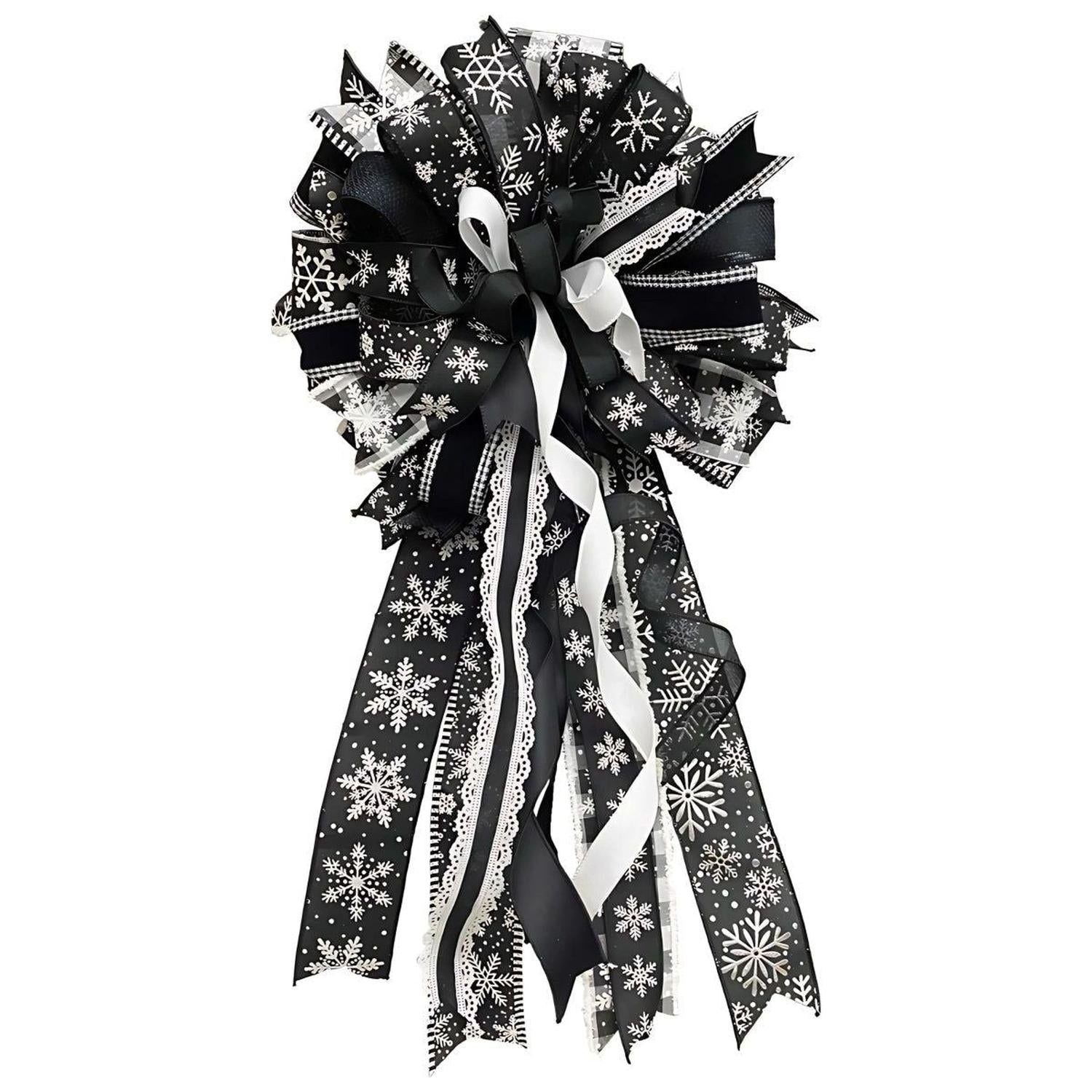 1.5" Cross Royal Burlap Ribbon: Black (10 Yards)