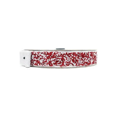 1.5" Peppermint Multi Sprinkles Ribbon: Red/White  (10 Yards)
