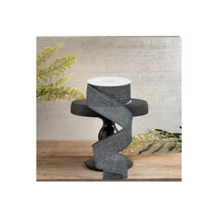 1.5" Royal Canvas Ribbon: Grey (10 Yards)