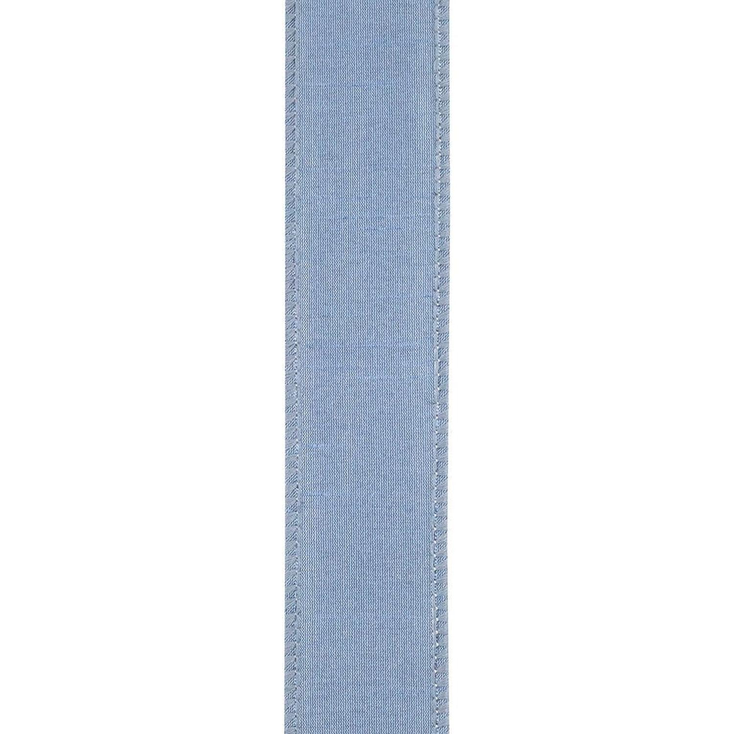 1.5in Dupioni Supreme Ribbon: French Blue (10 Yards)