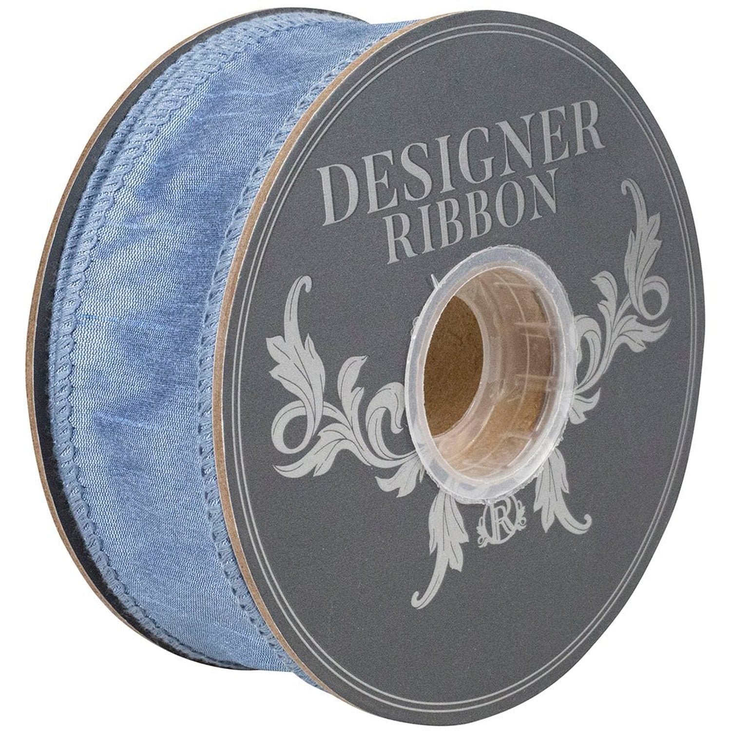 1.5in Dupioni Supreme Ribbon: French Blue (10 Yards)