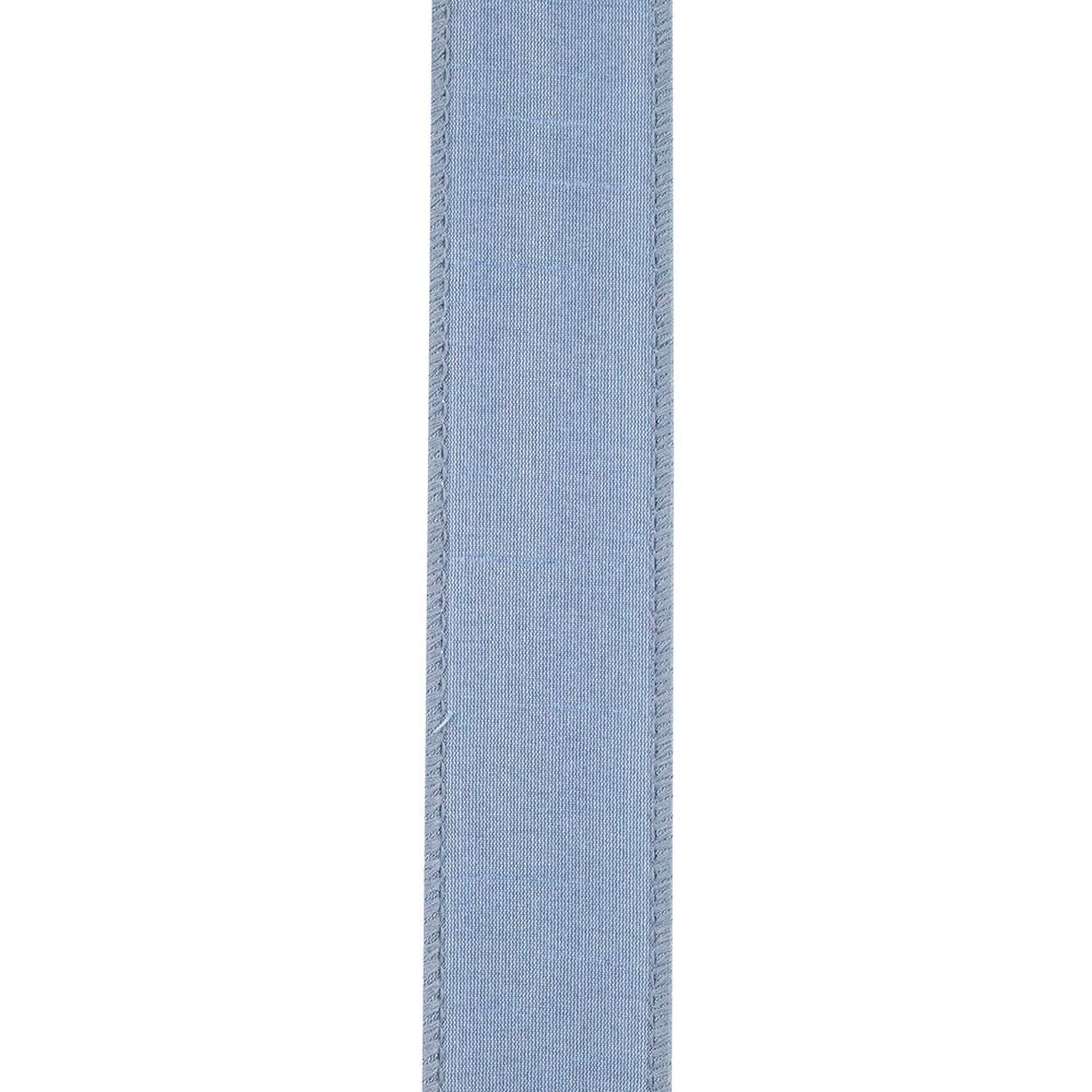 1.5in Dupioni Supreme Ribbon: French Blue (10 Yards)