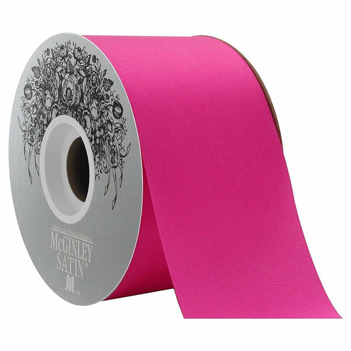#16 Satin Acetate Ribbon Non Wired: Cyclamen (100 Yards)