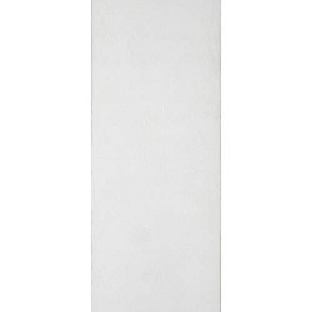 #40 Satin Acetate Ribbon Non Wired: White (50 Yards)