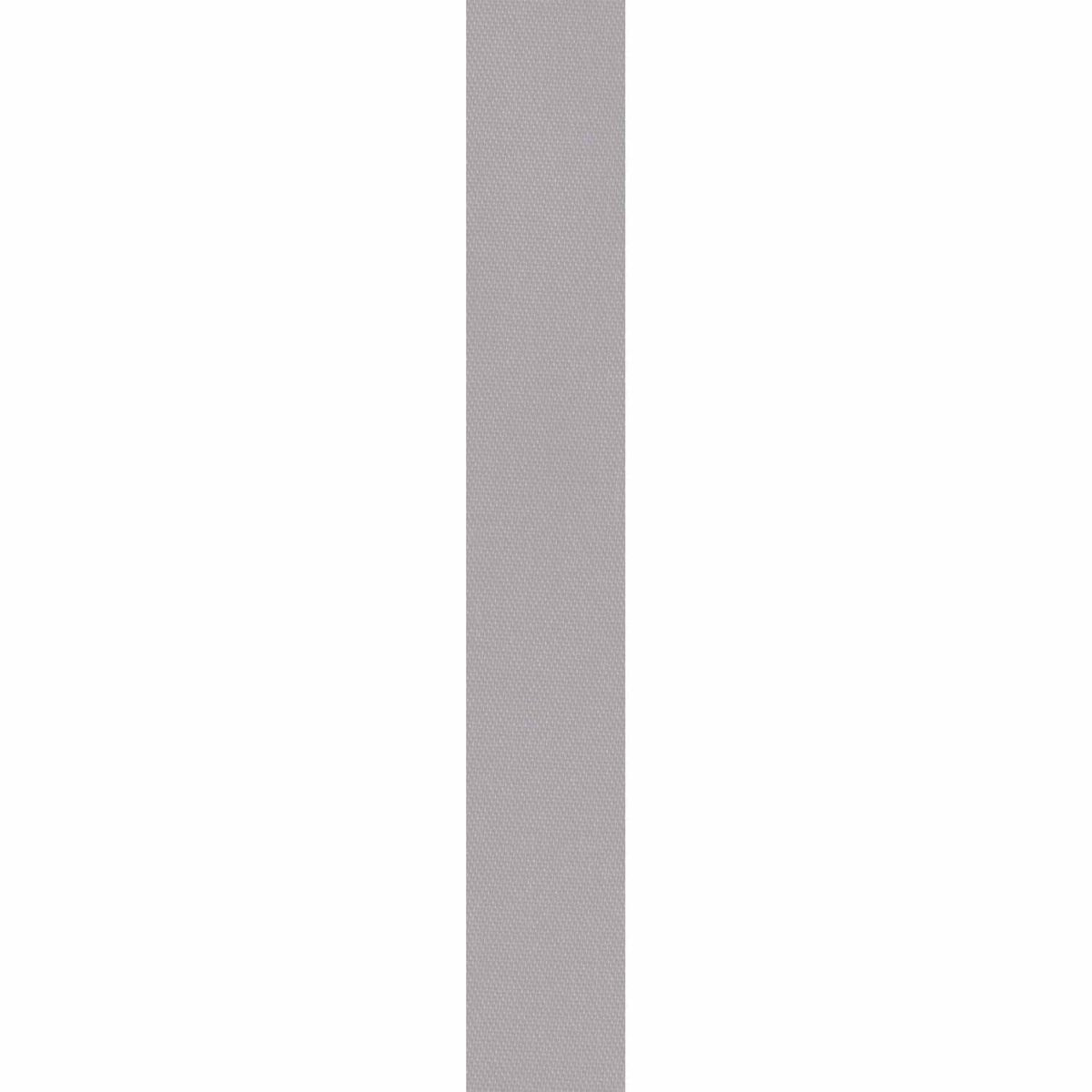 #5 Lustre Satin Ribbon Non Wired: Silver Gray (100 Yards)