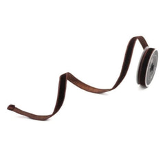 .75" Velvet Luster Ribbon: Chocolate Brown (10 Yards)