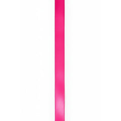 #9 Double Face Satin Ribbon Non Wired: Hot Pink (50 Yards)