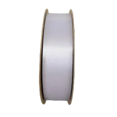 #9 Lustre Satin Ribbon Non Wired: Silver Gray (100 Yards)