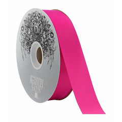 #9 Satin Acetate Ribbon Non Wired: Cyclamen (100 Yards)