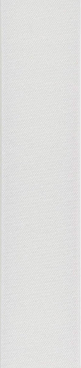 #9 Satin Acetate Ribbon Non Wired: White (100 Yards)